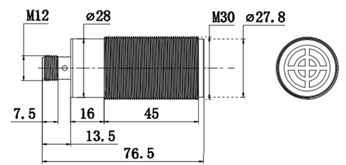 Communication imperméable standard 1 de Modbus RS485 de lecteur d'ISO15693 RFID