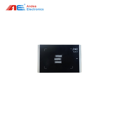 Metal Shielding Multiple Tags RFID Desktop UHF Reader USB Interface With ID Card Reader Module