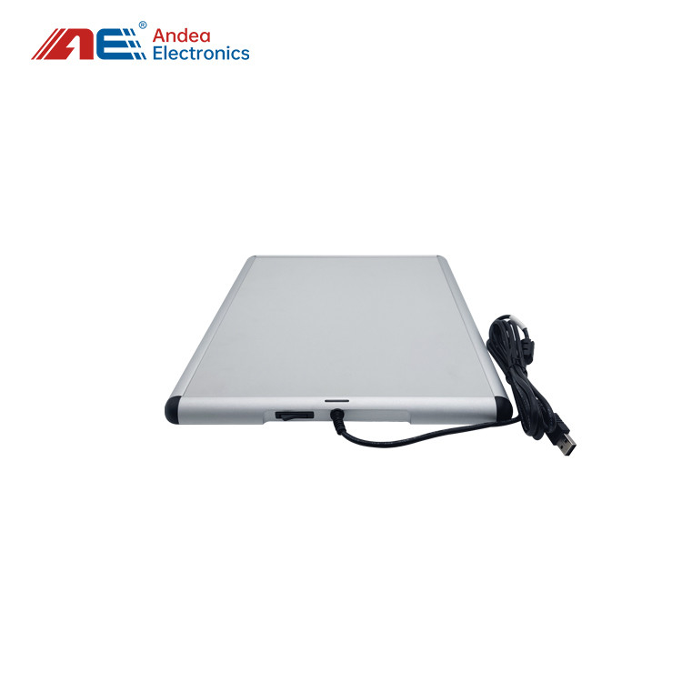 ISO15693 ISO14443A 13.56mhz HF Shielded USB RFID Reader RFID Tag Readers For Jewelry / Book / Drug Inventory