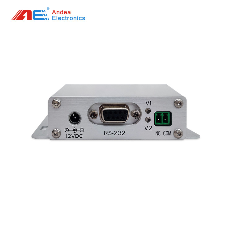 UHF RFID Reader Aluminum Alloy Ultra High Frequency Reader In Silver Color For Drug Tracking Management